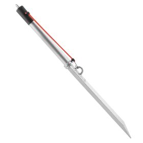 VEVOR Sand Spike Boat Anchor, 36 in Slide Anchor Shore Spike, Galvanized Carbon Steel Boat Shore Anchors, Shallow Water Beach Anchors