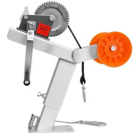 VEVOR Boat Trailer Winch Stand with Roller, 1200 lbs Winch & 2 in x 25 ft Winch Strap